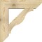 Ekena Millwork Funston Slat Rough Sawn Bracket w/ Offset Brace, Douglas Fir, 8"W x 30"D x 30"H BKT0806X30X30FST06RDF - alternate 2